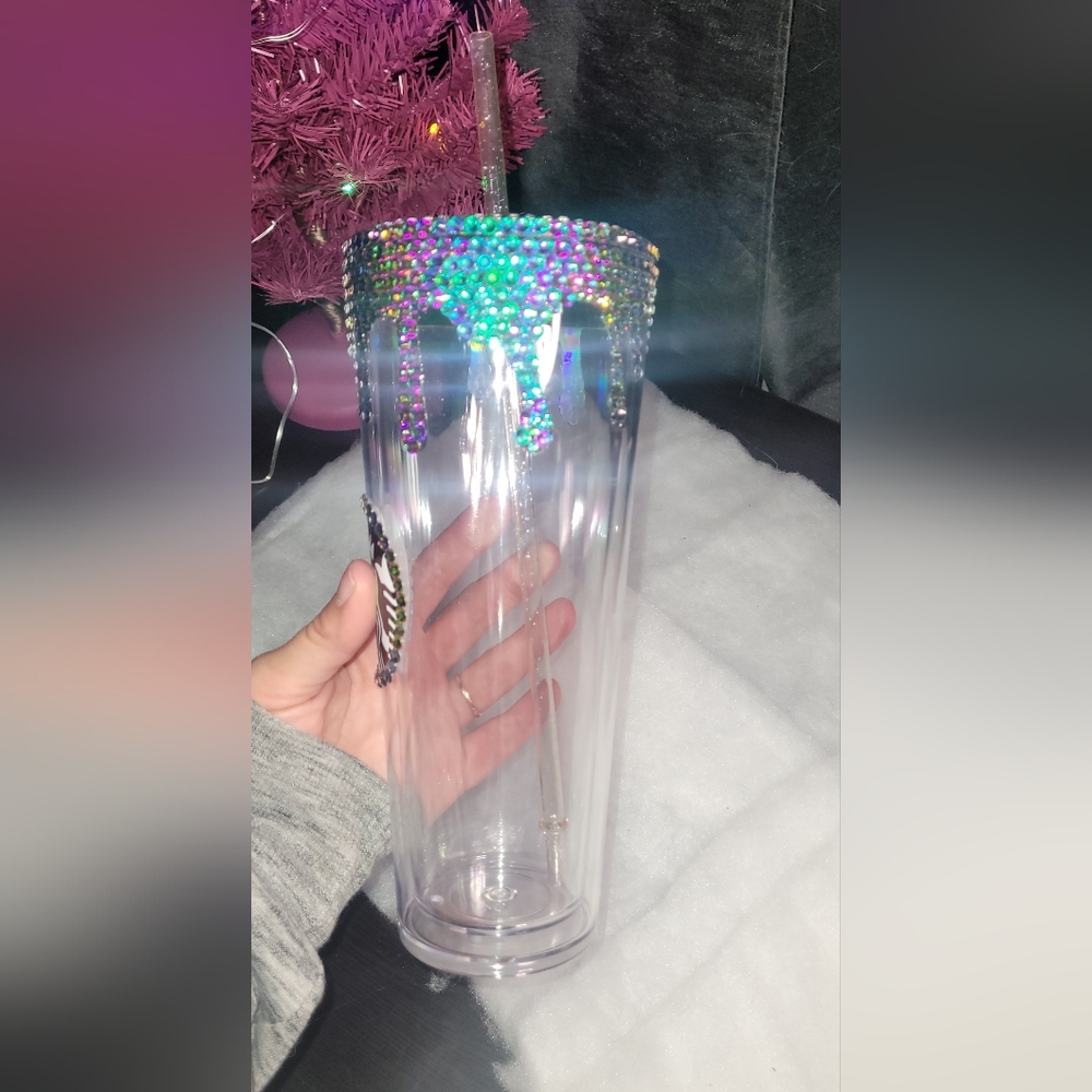 Drip Rhinestone Tumbler - Picture 5 of 5